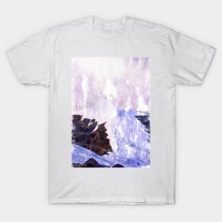 Snowy Mountain Alps Sweden. For Mountain Lovers T-Shirt